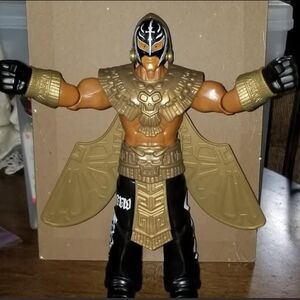 WWE Rey Mysterio Winged Force Flex One Step Transforming 12” Action Figure